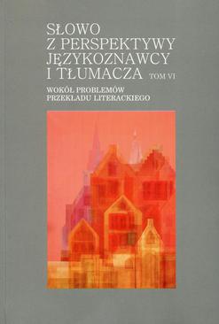 ebook Słowo z perspektywy językoznawcy i tłumacza Tom 6