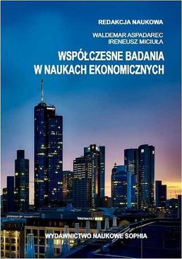 ebook Współczesne badania w naukach ekonomicznych