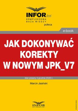 ebook Jak dokonywać korekty w nowym JPK_V7